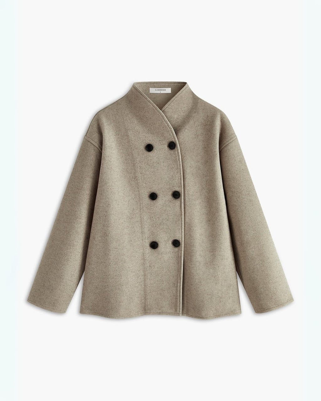 Casaco Oversized Feminino com Botões