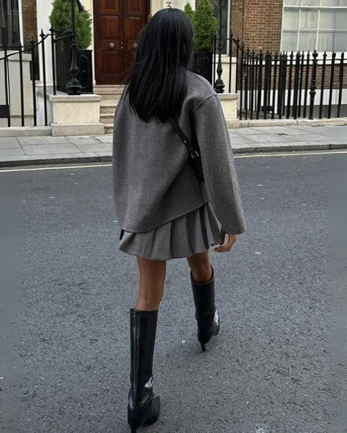 Casaco Oversized Feminino com Botões