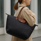 Bolsa de Couro Estilosa e Impermeável – Bolsa Universal de Ombro para Uso Diário, Espaçosa e Durável