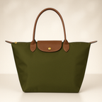 Bolsa de Couro Estilosa e Impermeável – Bolsa Universal de Ombro para Uso Diário, Espaçosa e Durável