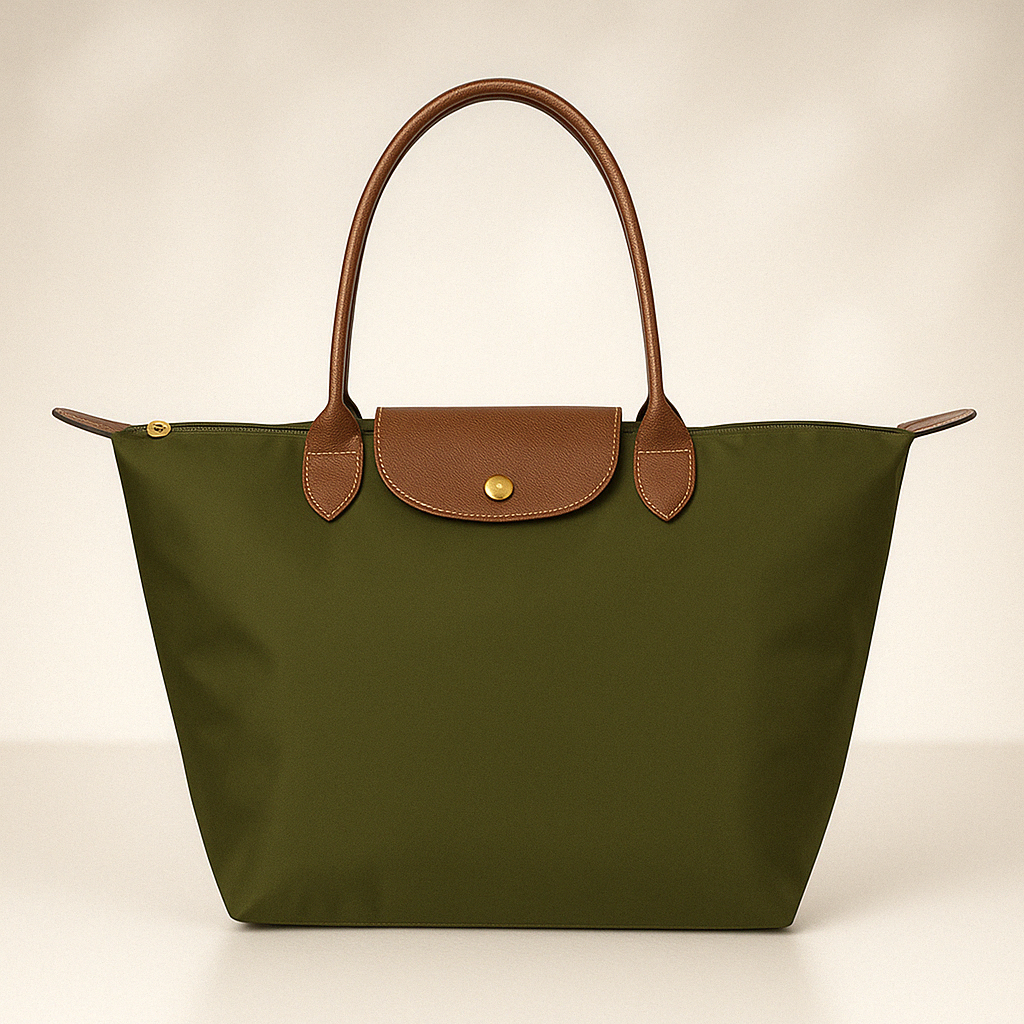 Bolsa de Couro Estilosa e Impermeável – Bolsa Universal de Ombro para Uso Diário, Espaçosa e Durável
