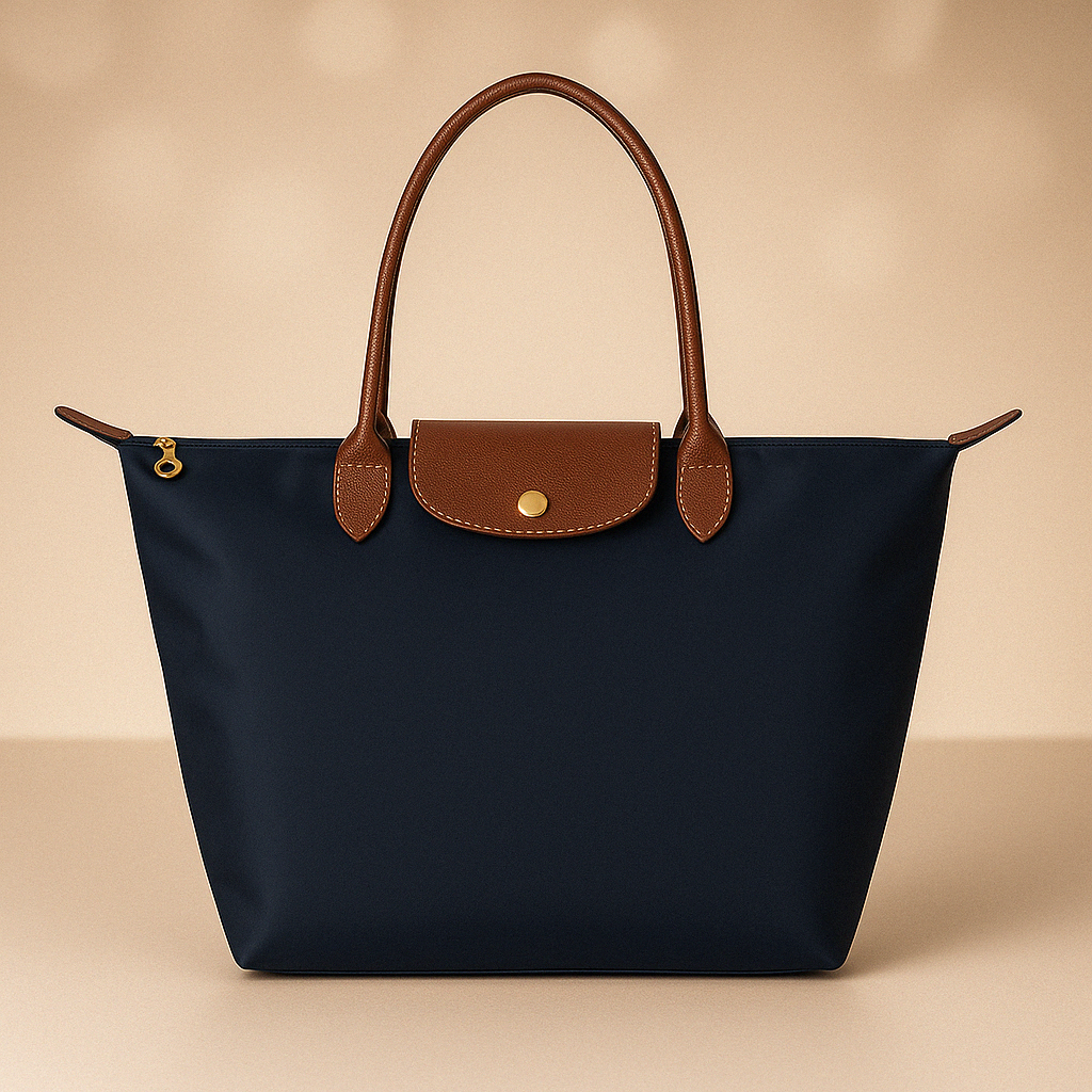 Bolsa de Couro Estilosa e Impermeável – Bolsa Universal de Ombro para Uso Diário, Espaçosa e Durável