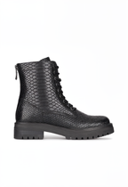 Botins Femininos Elegantes com Sola de Corda e Estampa de Cobra – Calçado Confortável e Versátil