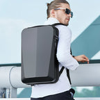 Espaçosa Mochila Masculina com Porta USB | Capa Resistente