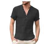 Brody | Camisa Masculina de Gola Alta