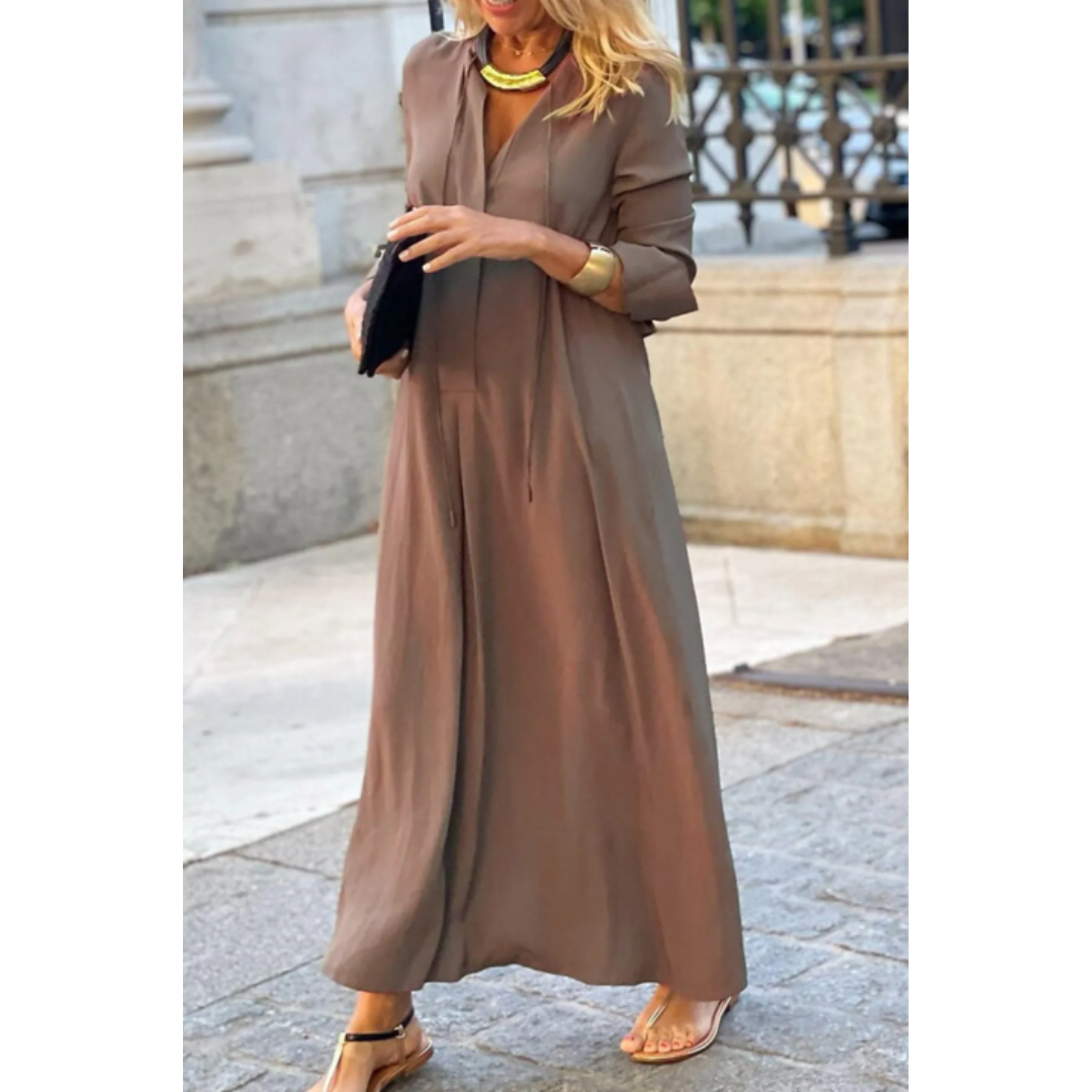 Hannalore | Vestido Maxikleid Confortável Feminino
