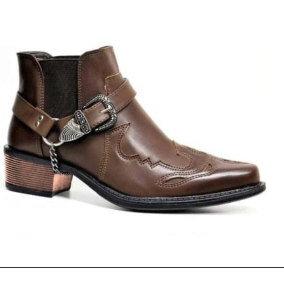 Botas de Cowboy Masculinas | Tornozelo