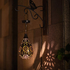 Solar Outdoor Pendant Light – LumaBright