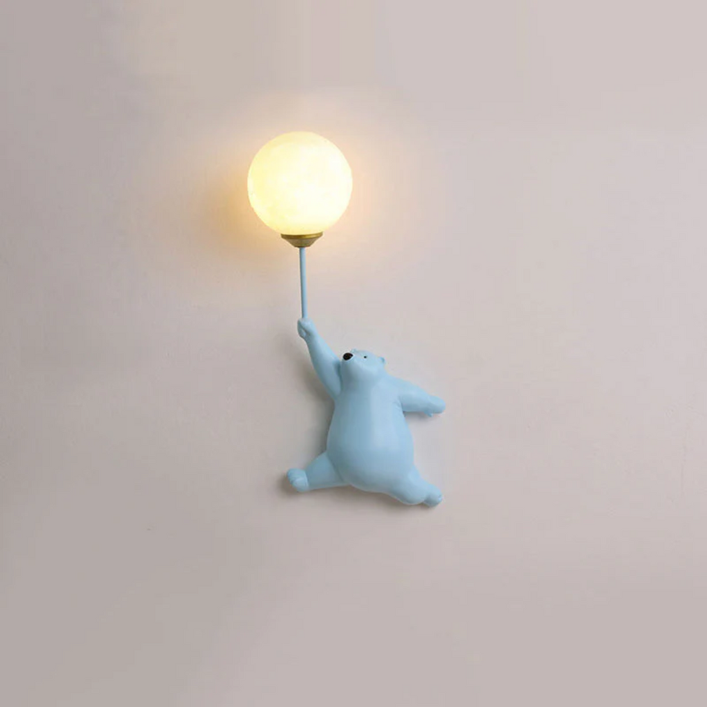 Abajur de Parede LED Urso - TeddyGlow