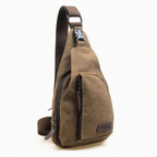 Bolsa Crossbody Masculina com Múltiplos Compartimentos
