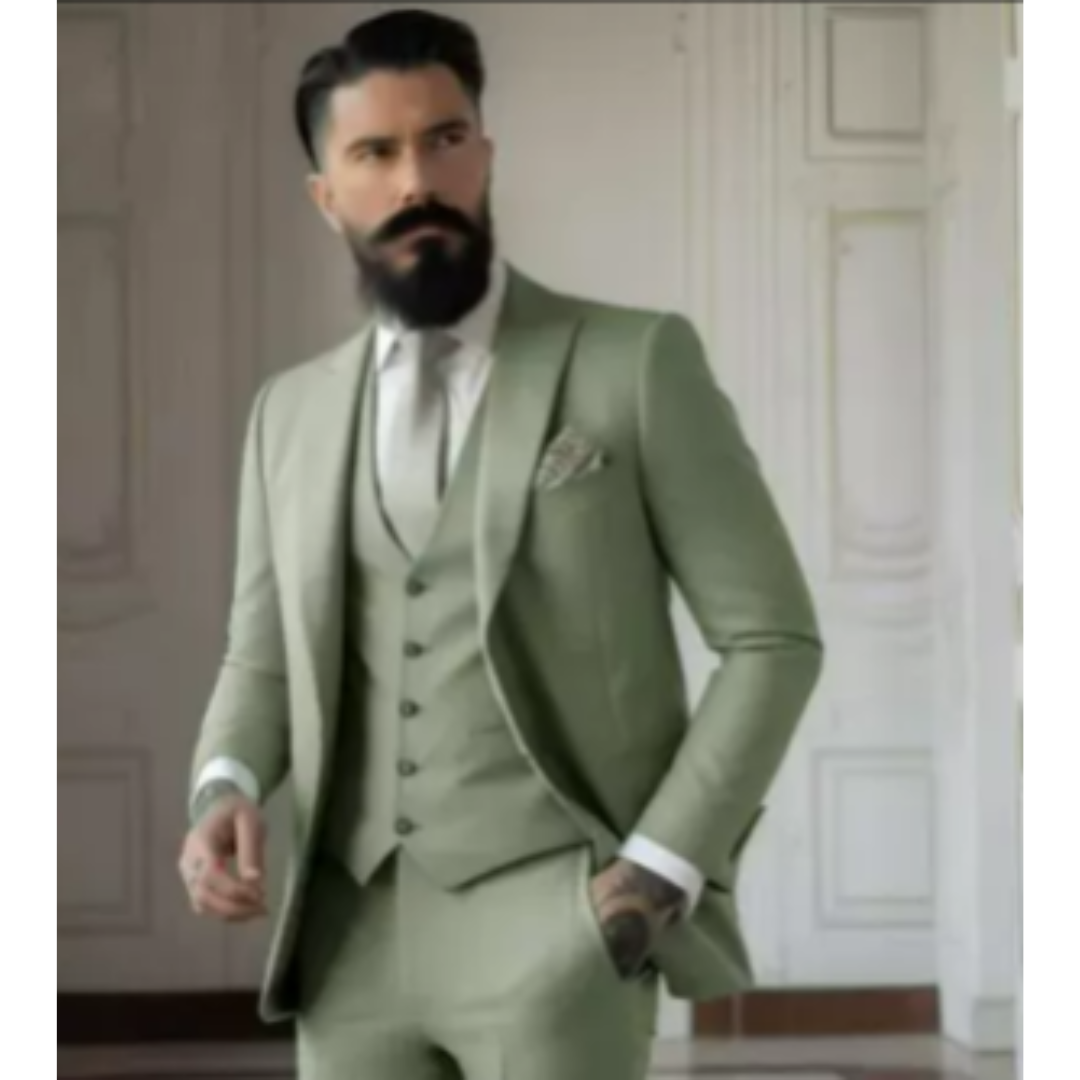 Conjunto de Terno Masculino para Casamento em 3 Peças | Elegante