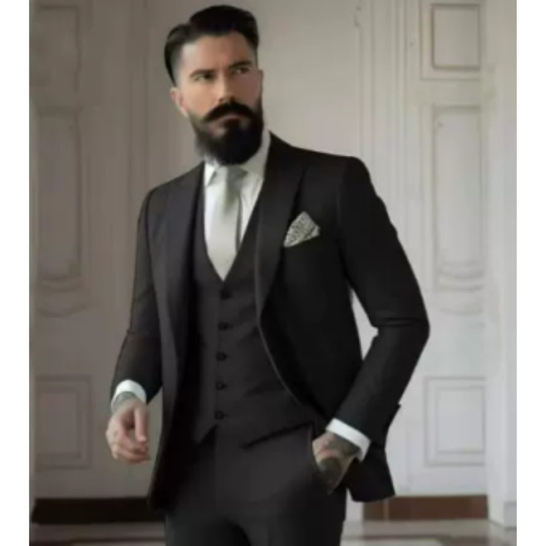Conjunto de Terno Masculino para Casamento em 3 Peças | Elegante