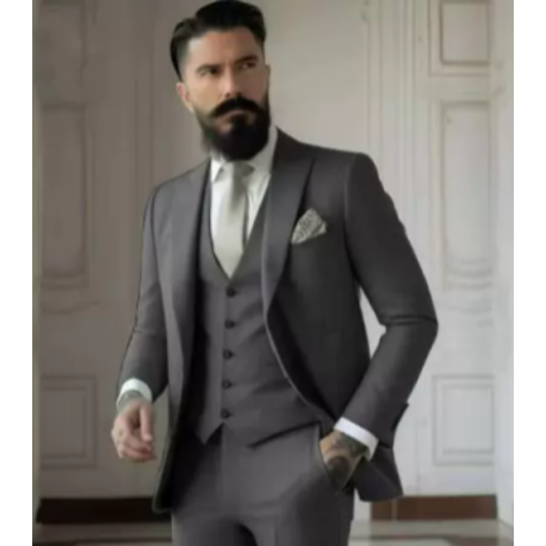 Conjunto de Terno Masculino para Casamento em 3 Peças | Elegante