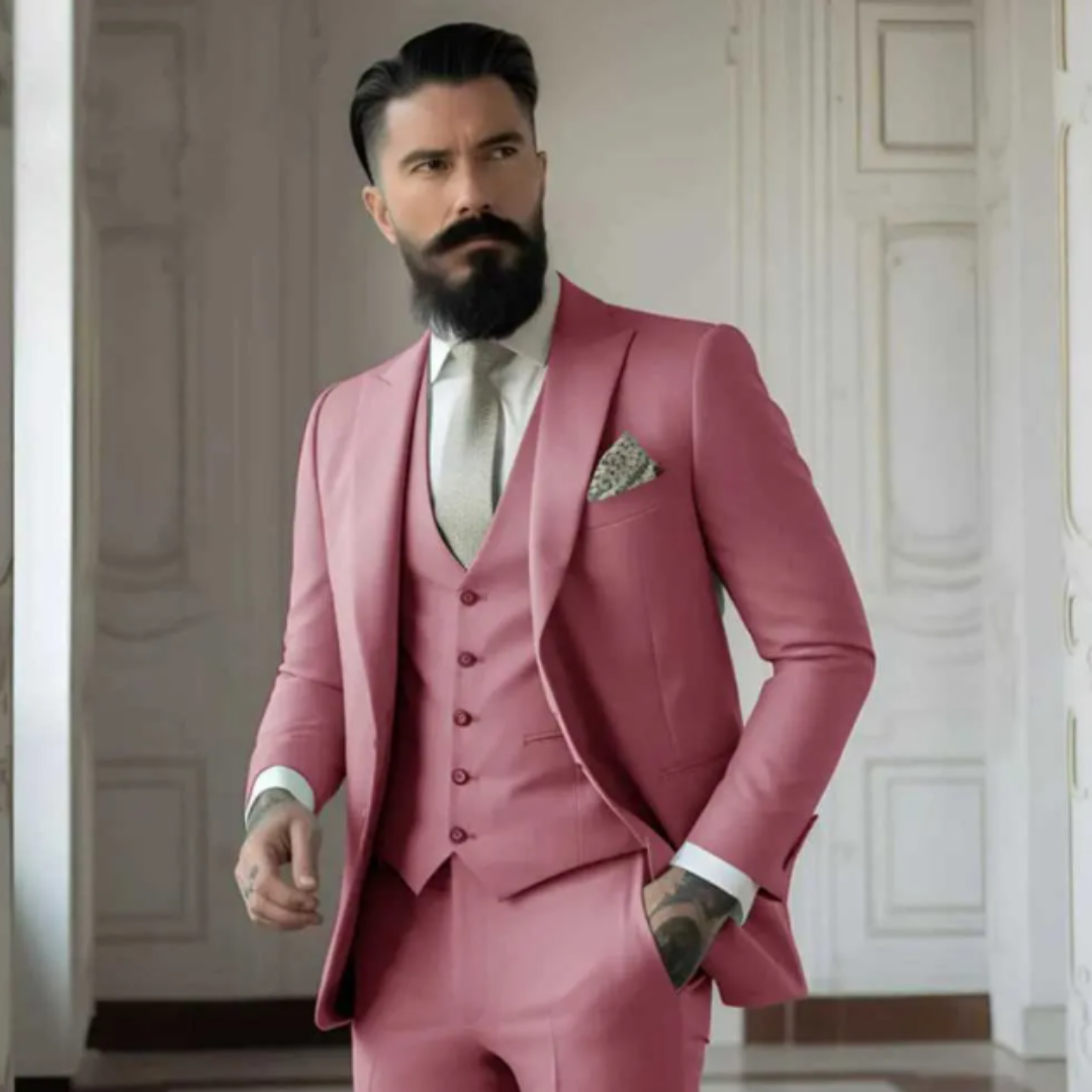 Conjunto de Terno Masculino para Casamento em 3 Peças | Elegante