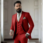 Conjunto de Terno Masculino para Casamento em 3 Peças | Elegante