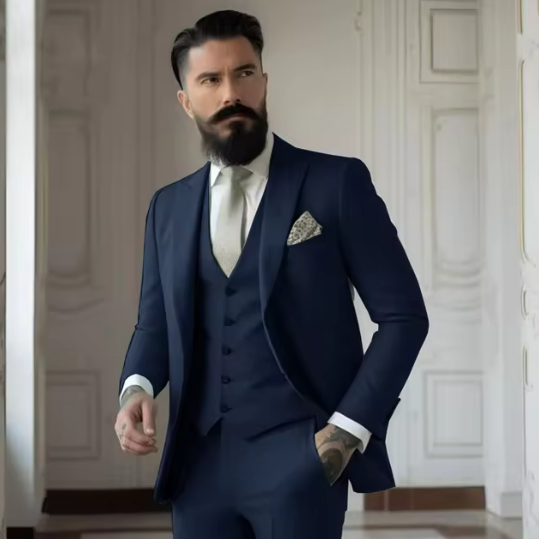 Conjunto de Terno Masculino para Casamento em 3 Peças | Elegante