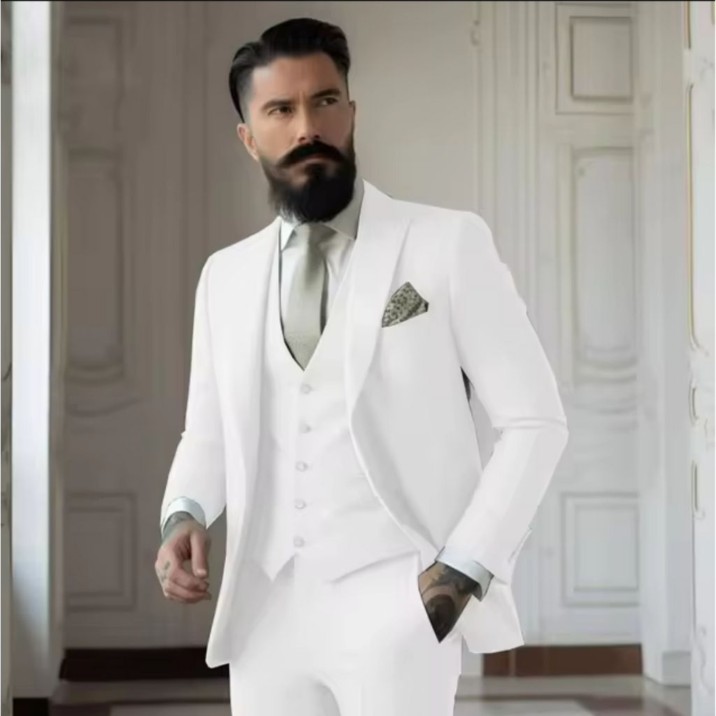 Conjunto de Terno Masculino para Casamento em 3 Peças | Elegante