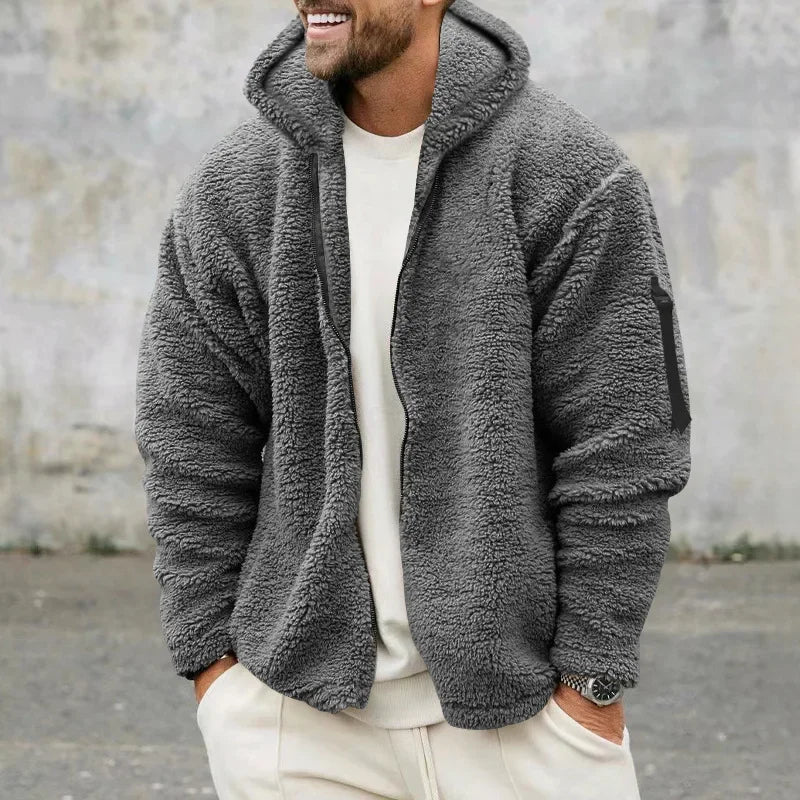 ZAVA – Colete Masculino de Inverno em Fleece