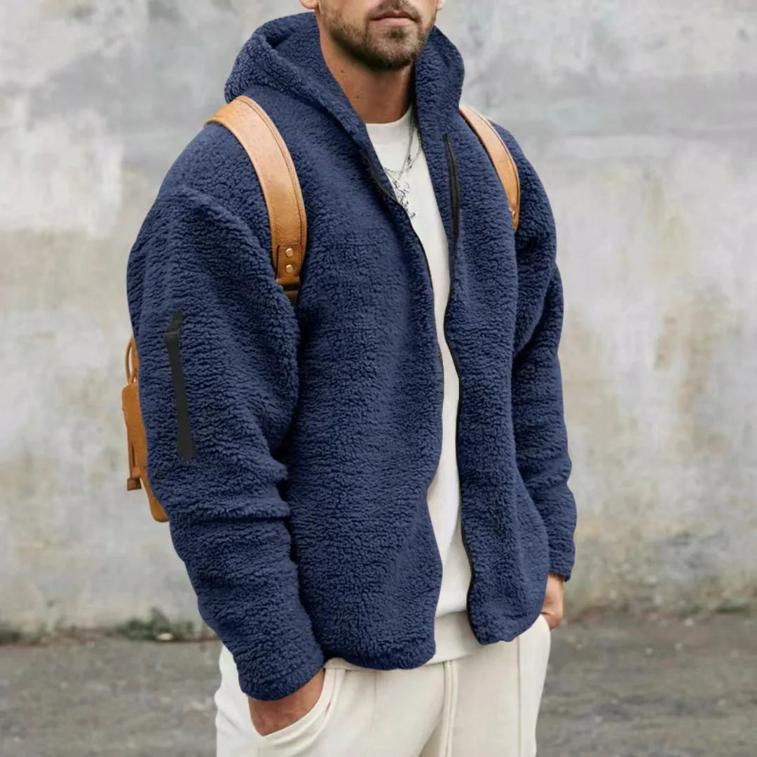 ZAVA – Colete Masculino de Inverno em Fleece