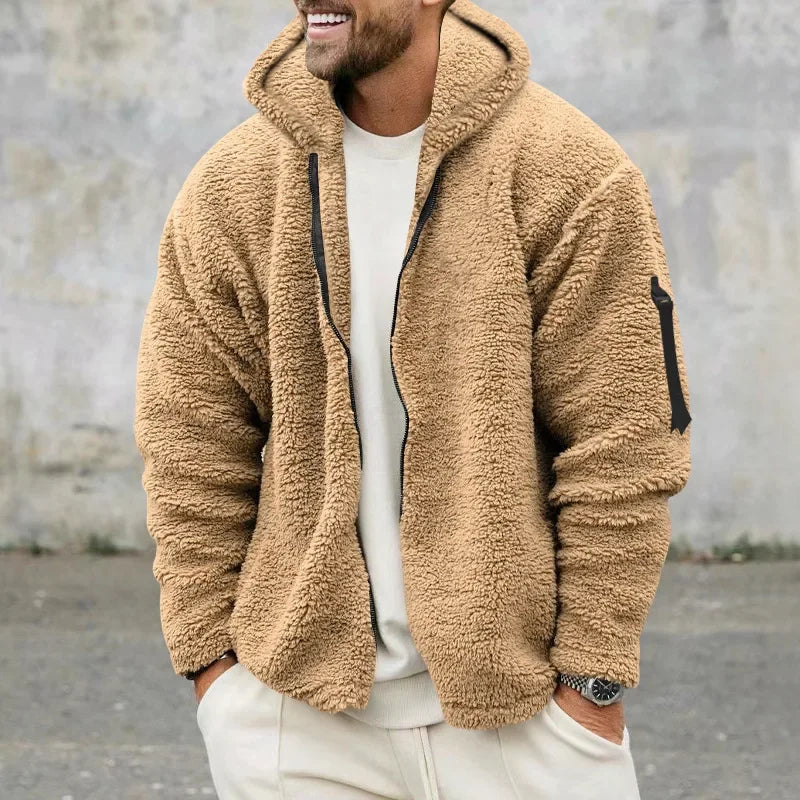 ZAVA – Colete Masculino de Inverno em Fleece