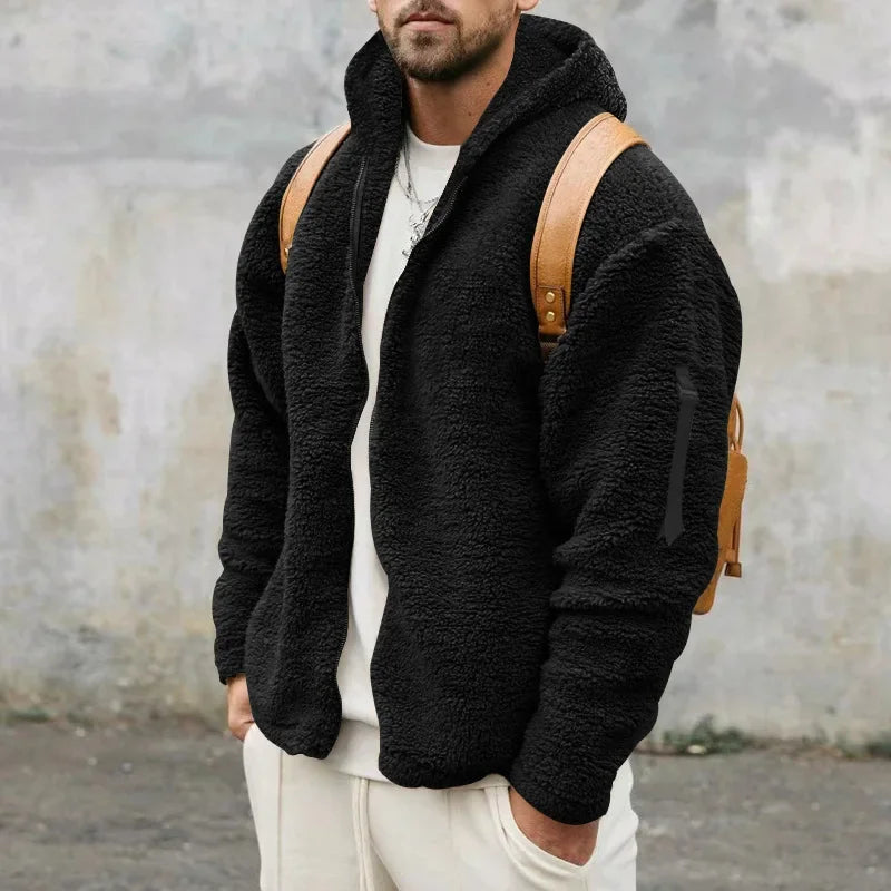 ZAVA – Colete Masculino de Inverno em Fleece
