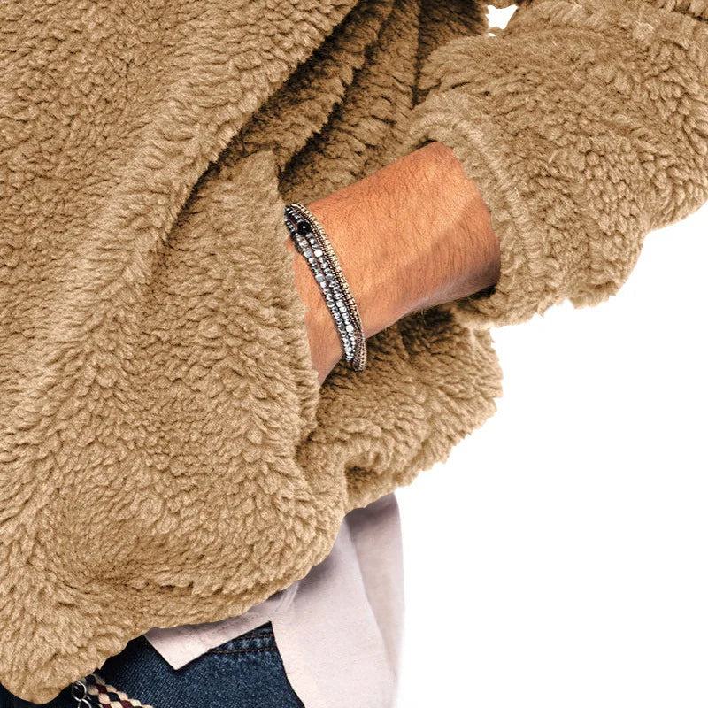 ZAVA – Colete Masculino de Inverno em Fleece
