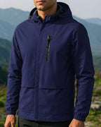 MAVIN - Casaco Impermeável Masculino com Capuz