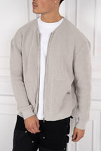TOVO – Colete de Inverno Masculino com Textura Canellada