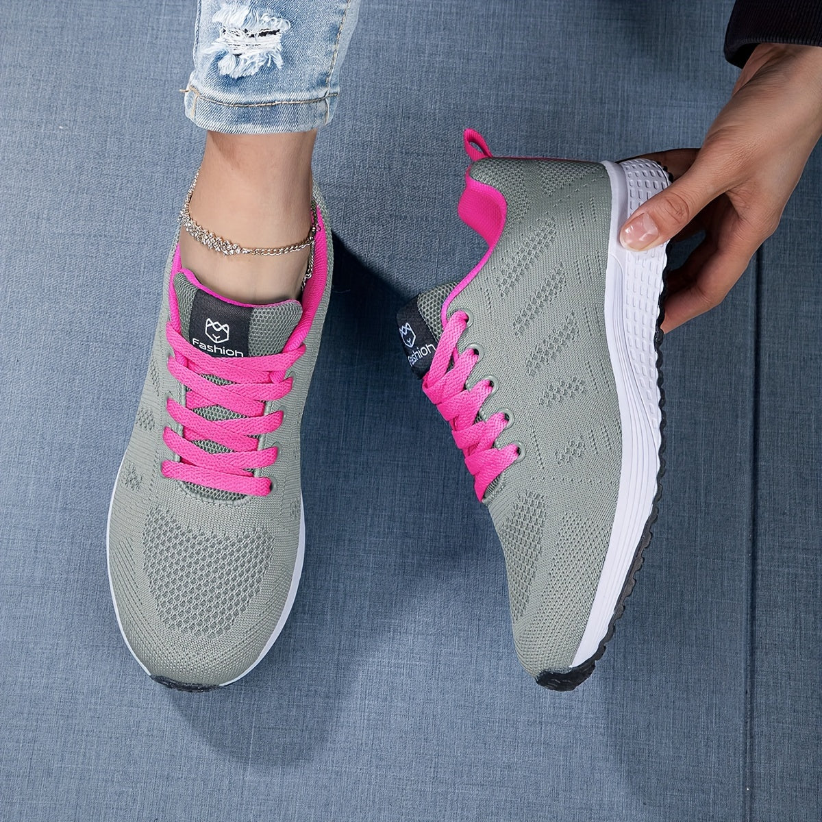 Megan | Tênis de Esporte Tricotados
