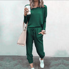 Adel | Conjunto Feminino de Jogging Confortável e Macio em Duas Peças