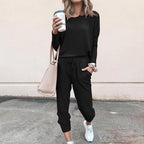Adel | Conjunto Feminino de Jogging Confortável e Macio em Duas Peças