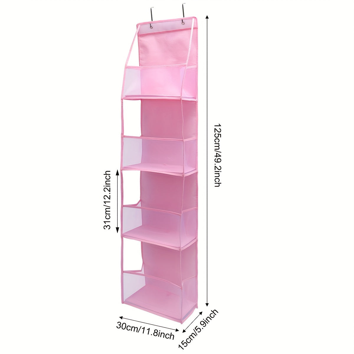 Organizador de Porta Respirável com 4 Bolsos Funcionais