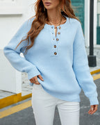 Benthe | Chunky Cozy Sweater with Round Neck