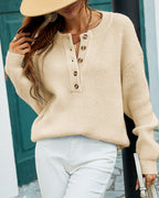 Benthe | Chunky Cozy Sweater with Round Neck