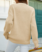 Benthe | Chunky Cozy Sweater with Round Neck