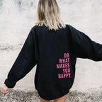 Nikita - Hoodie Oversized com Mensagem Inspiradora