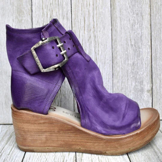 Jhoanna | Sandálias Boho com Salto Femininas