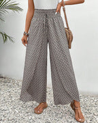 Sapphira | Calças Femininas com Design Geométrico