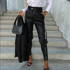 Chantal | Elegantes Calças Cargo