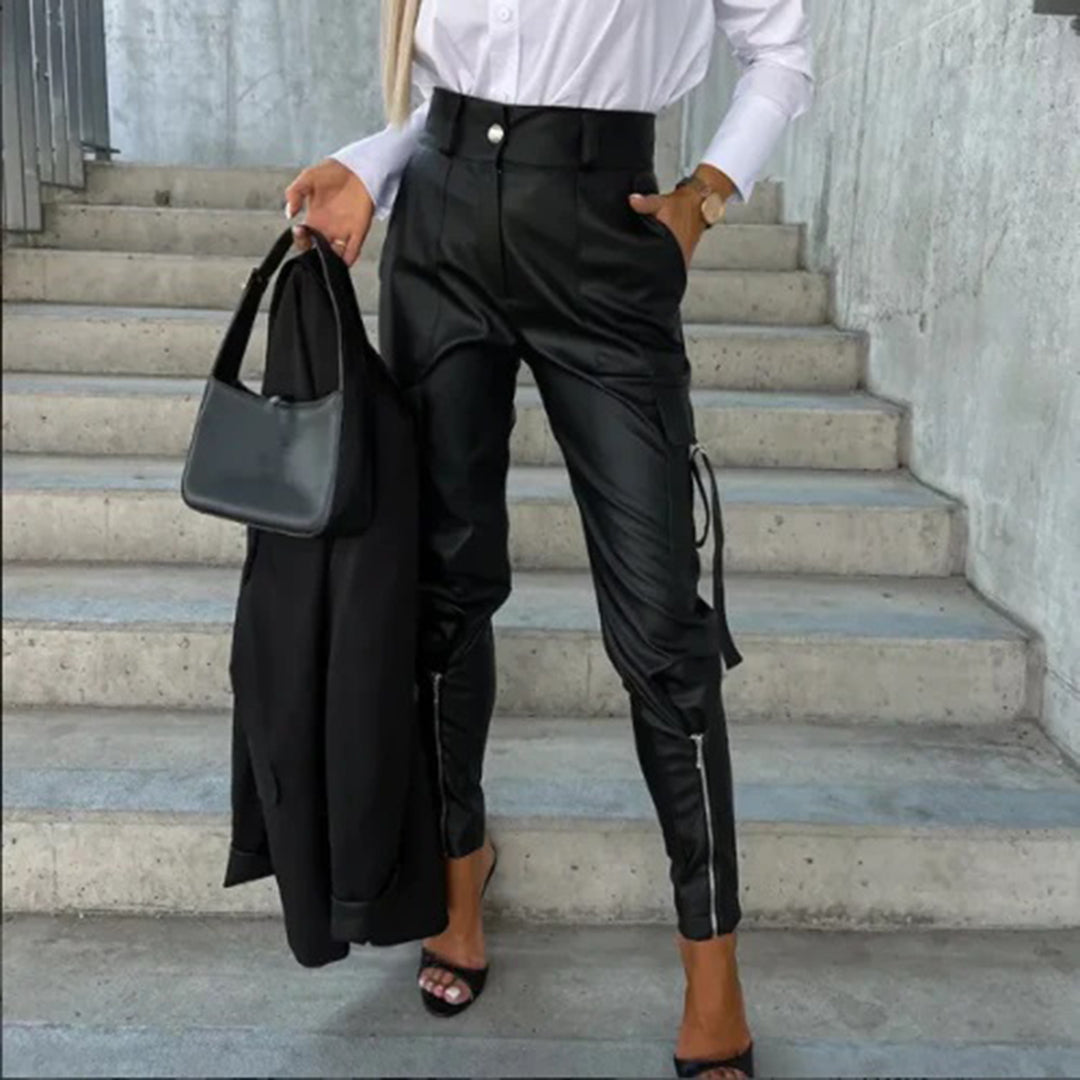 Chantal | Elegantes Calças Cargo