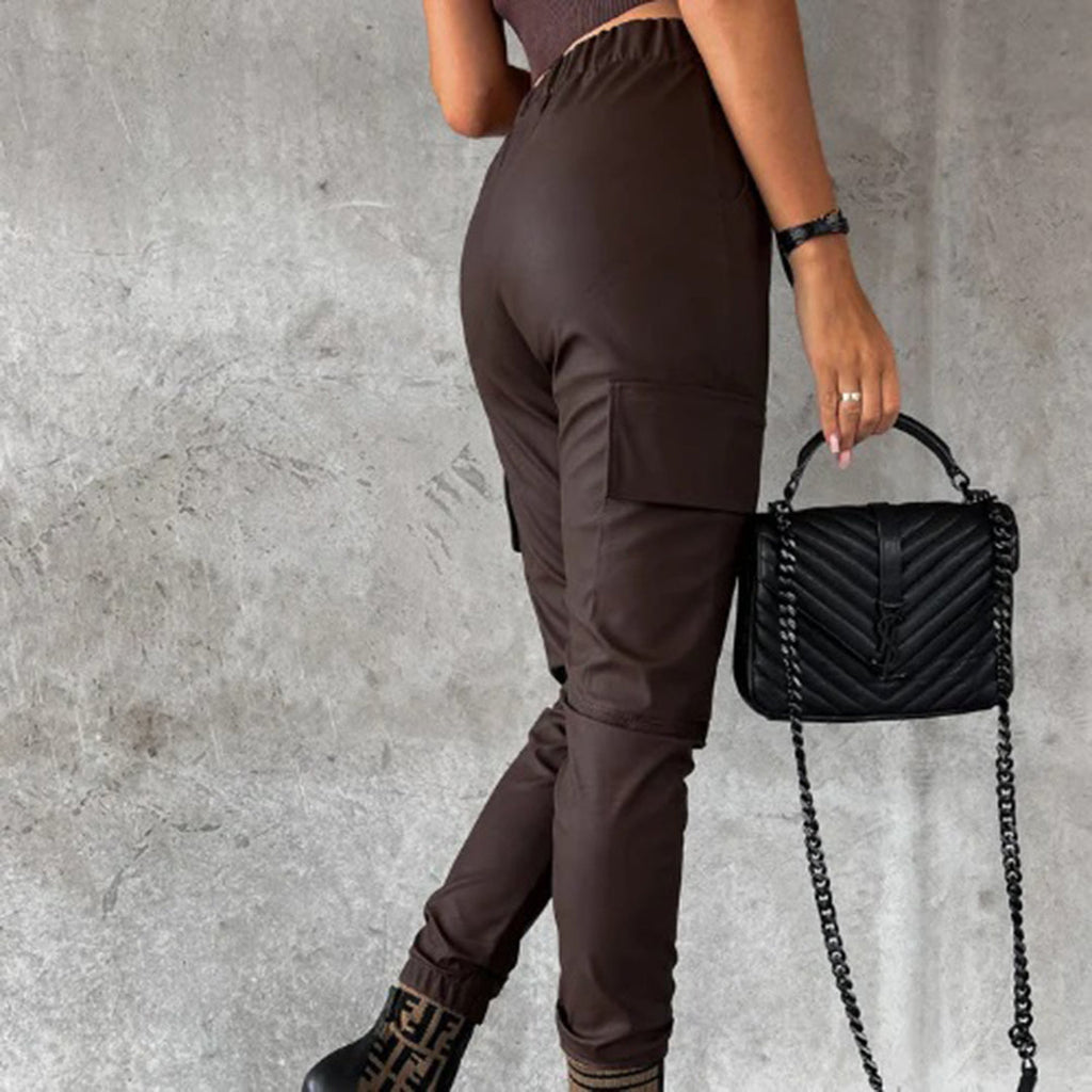 Chantal | Elegantes Calças Cargo
