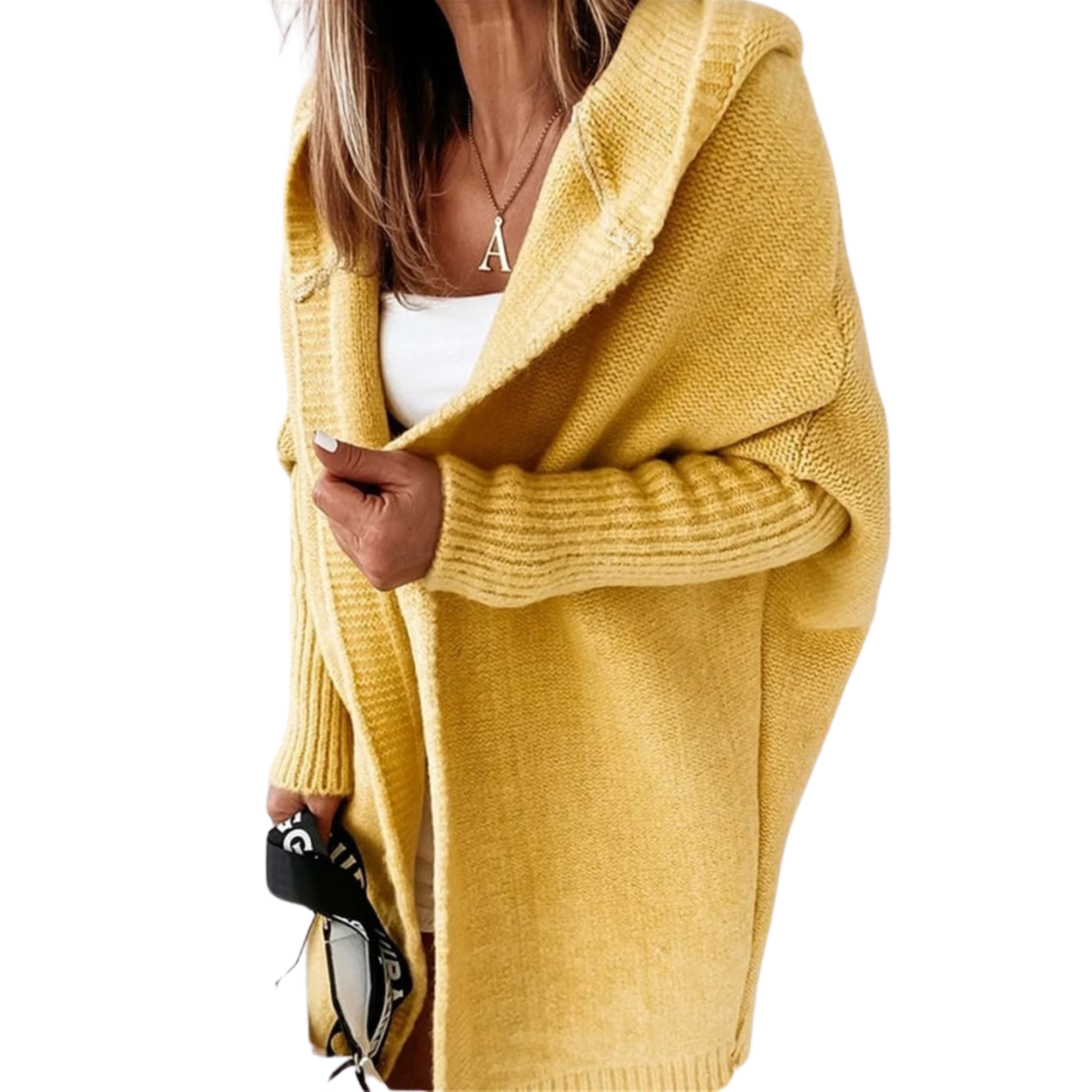 Colete Longo Oversized Feminino