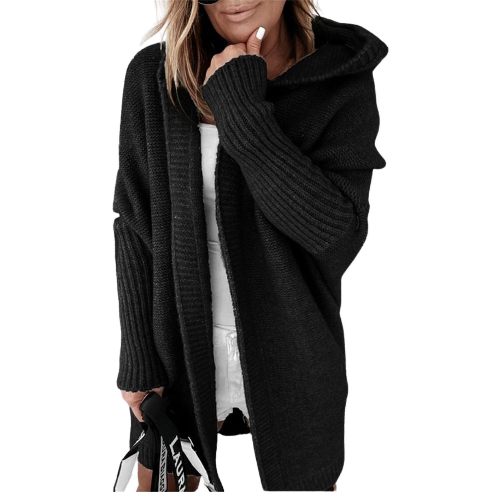 Colete Longo Oversized Feminino