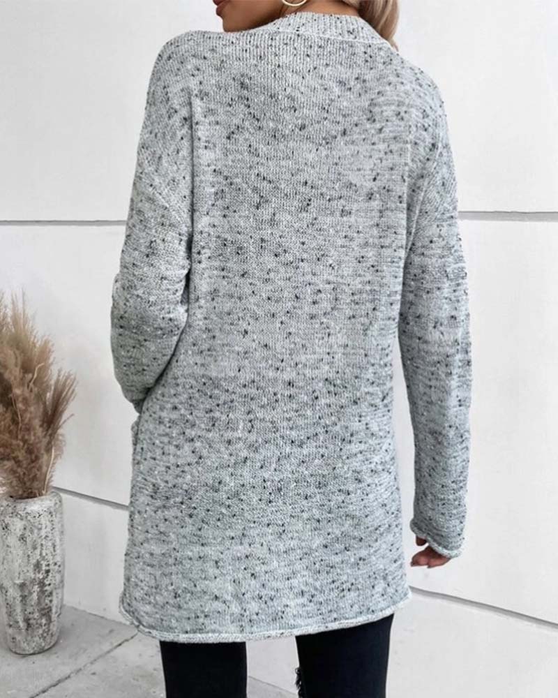 Deqa | Pullover V Neck com Bolsos