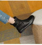 Hedwigen | Botas de Tornozelo Femininas | Estilo Vintage