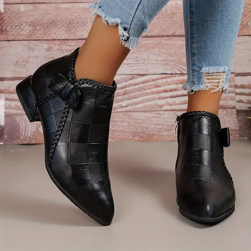 Lorelev | Botas Femininas de Salto Baixo | Super Confortáveis