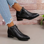 Lorelev | Botas Femininas de Salto Baixo | Super Confortáveis