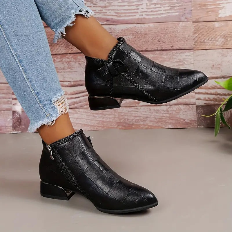 Lorelev | Botas Femininas de Salto Baixo | Super Confortáveis