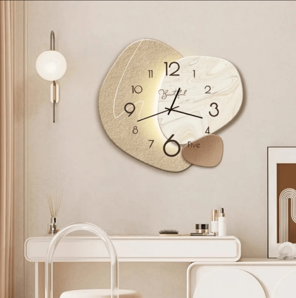 Relógio de Parede Minimalista e Elegante