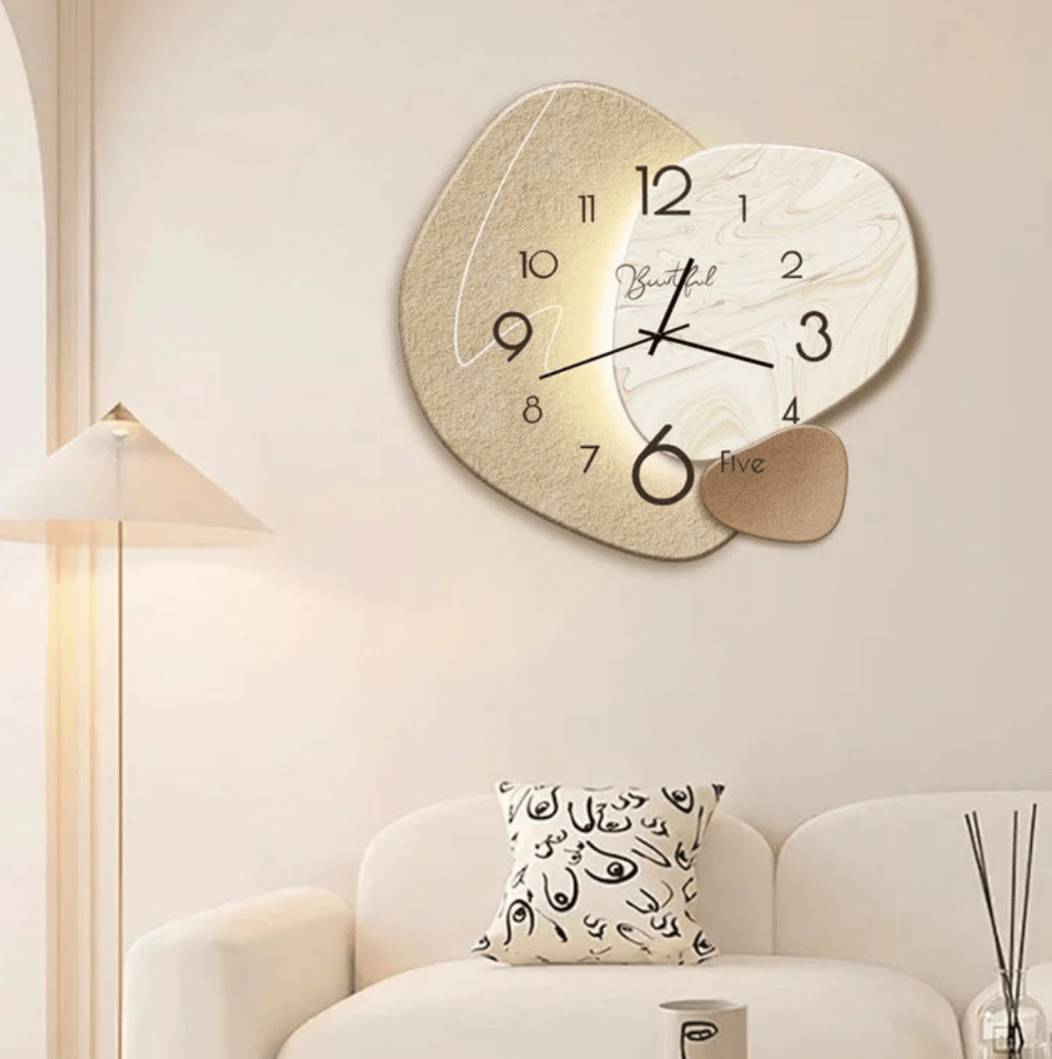 Relógio de Parede Minimalista e Elegante